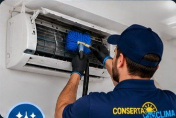 Higienização de ar-condicionado