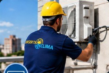 Instalação de ar-condicionado
